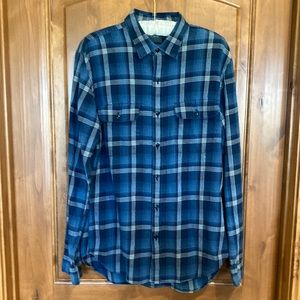 Bonobos Plaid Flannel Button Down
